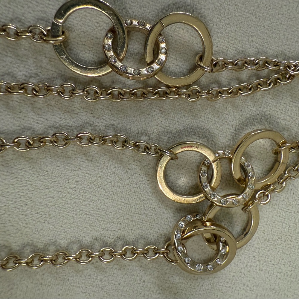 Elegant Gold-Tone Chain Necklace
